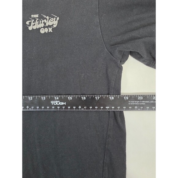 Men’s Black Hurley Shirt Sleeve T-Shirt Size M - Picture 5 of 6